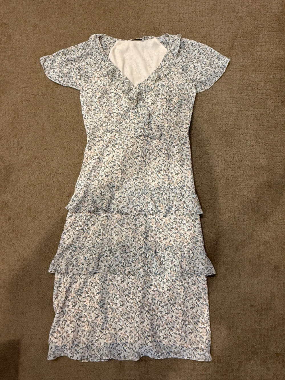 Lush Tier Ruffle Dress